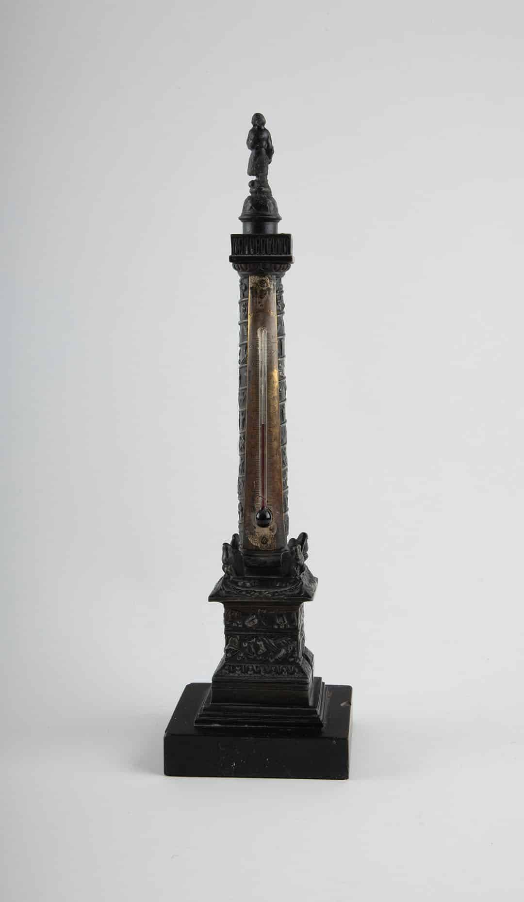 A Grand Tour Souvenir: Neoclassical Column Thermometer